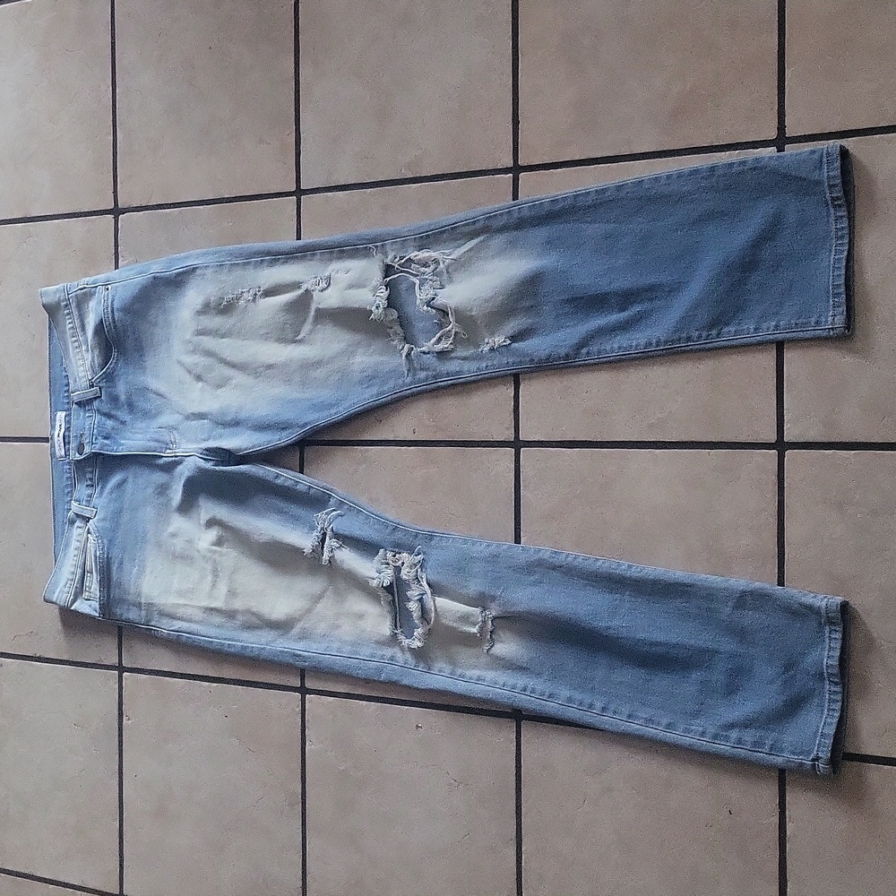 Mens distressed jeans